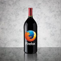 Cabernet 1.5 Liter Wine Bottle w/ VividPrint